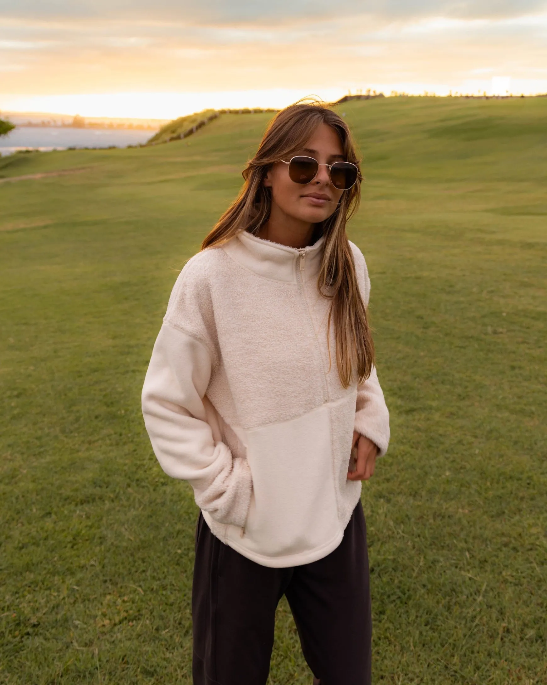 Alpine Sand High Pile Nomad Fleece