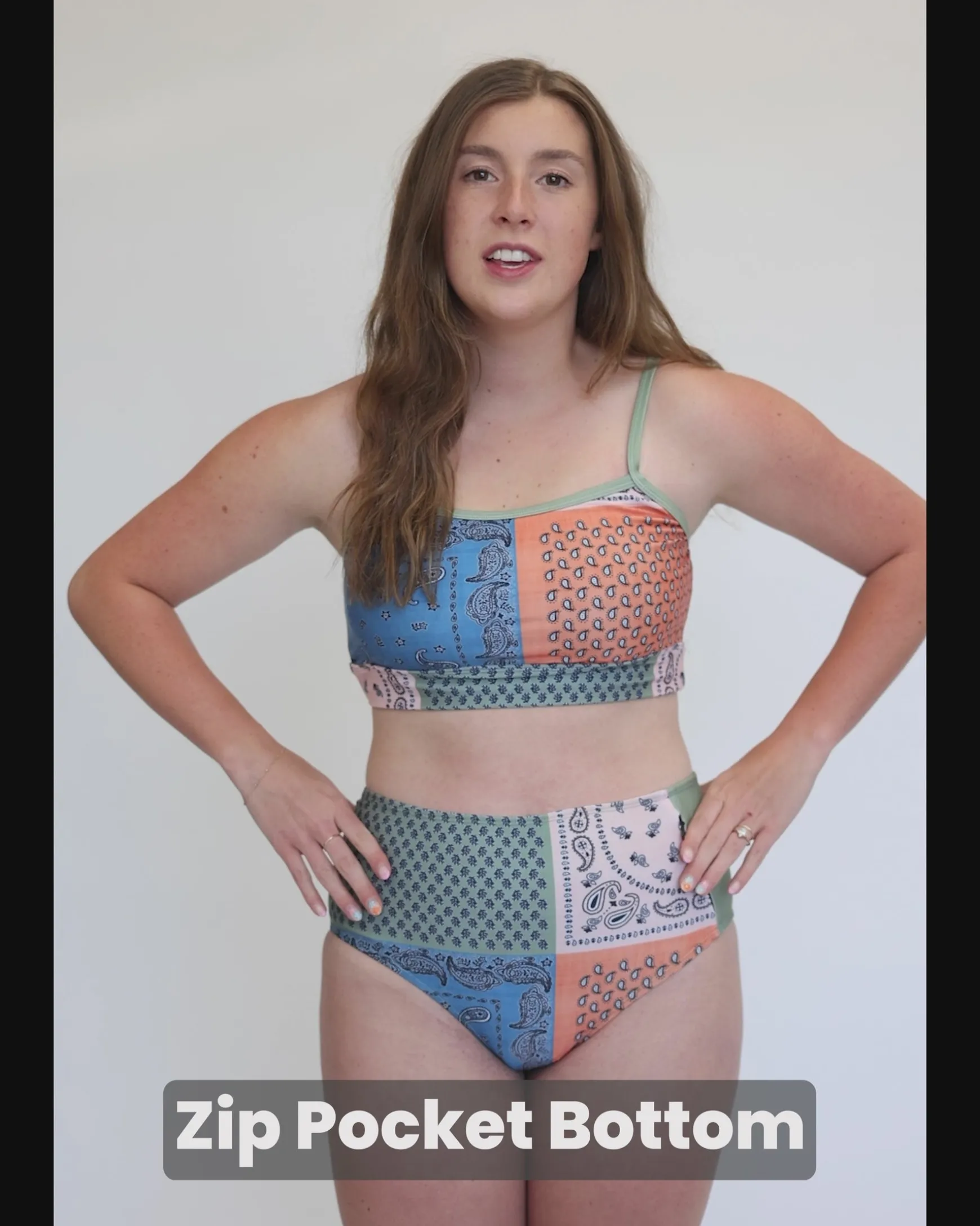 Ava Zip Pocket Bottom