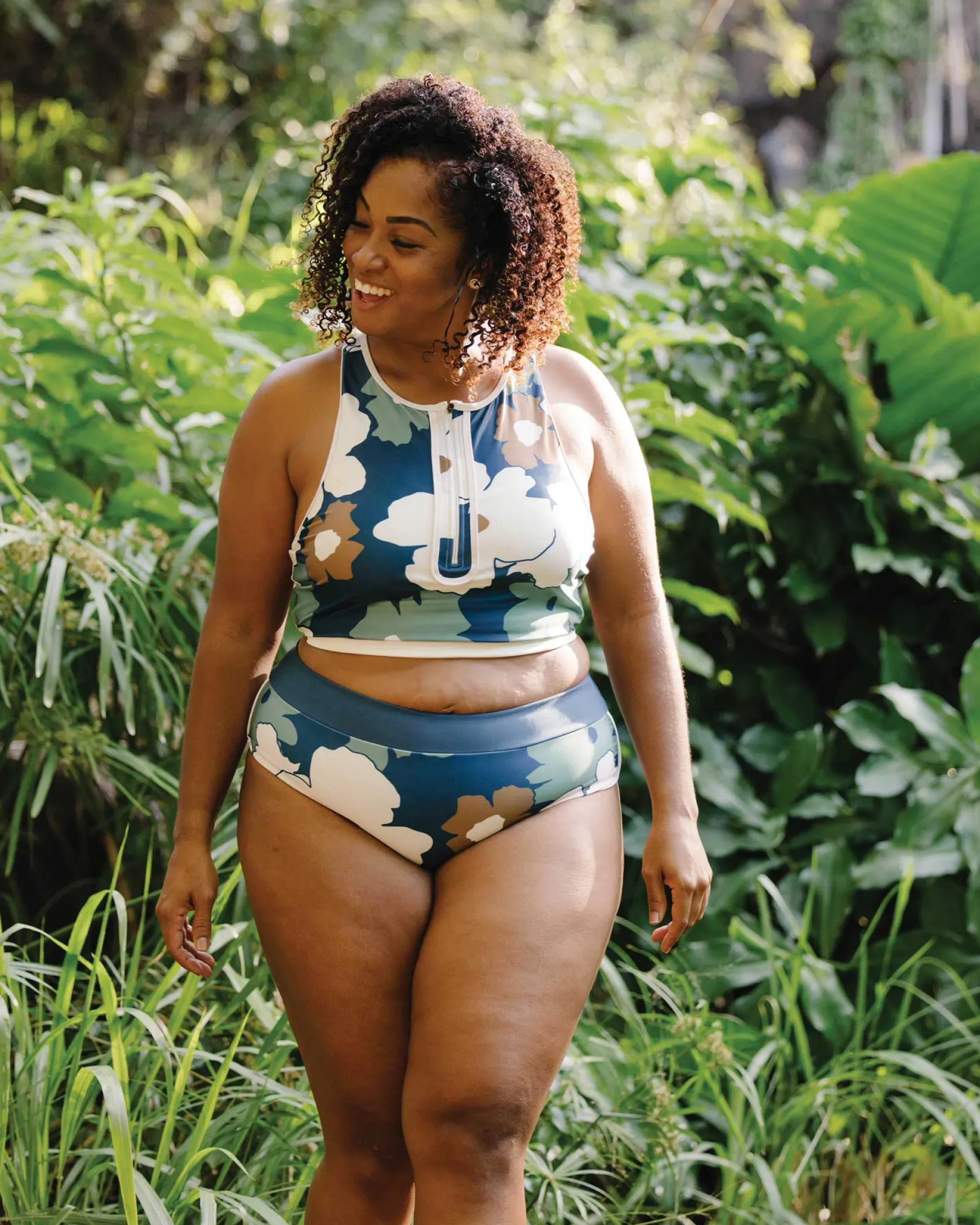 Birch Floral Retro Bottom
