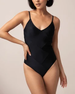 Black Braided One Piece