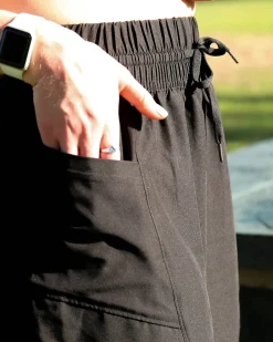 Black Hybrid Skirt