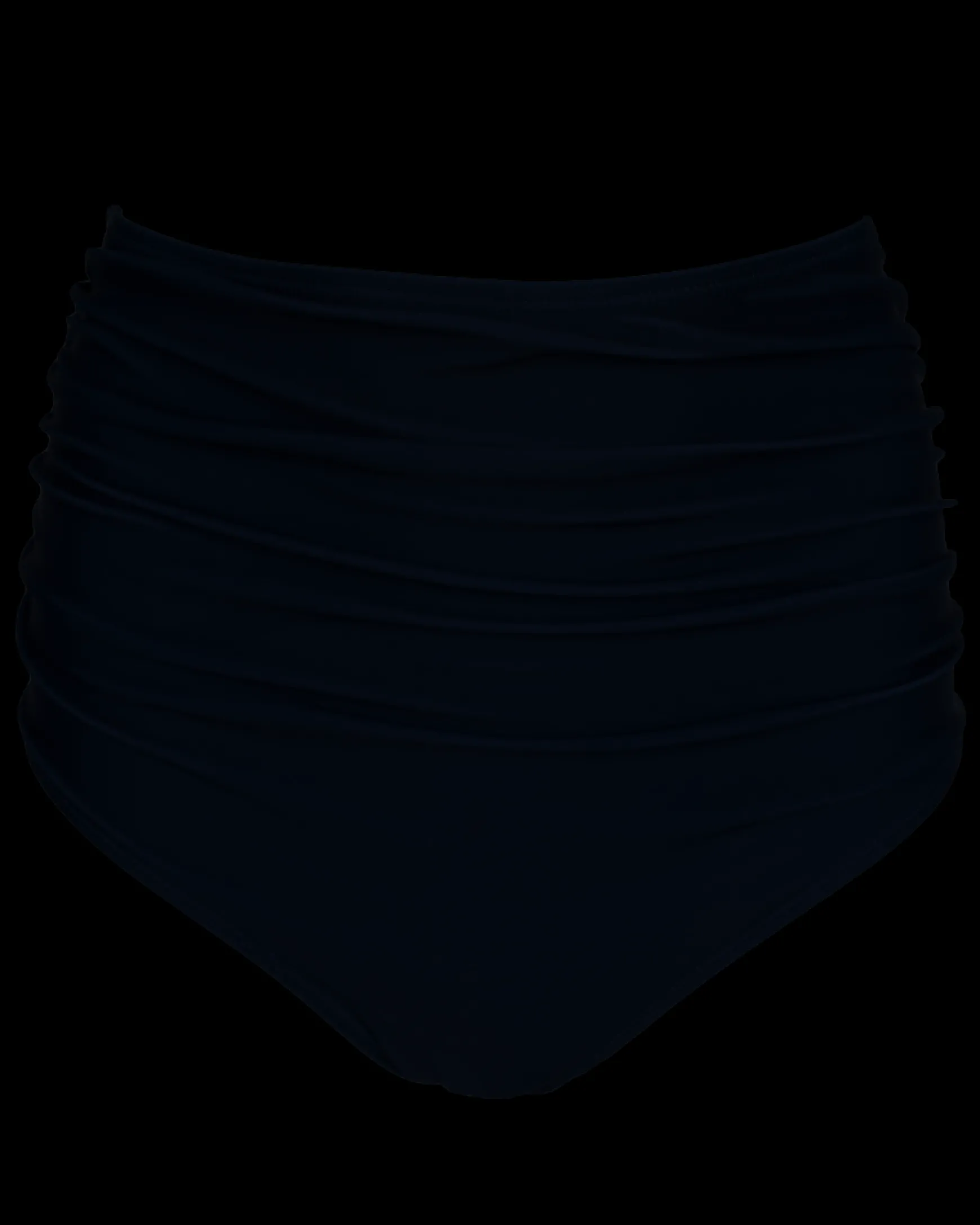 Black Ruched High Rise Bottom