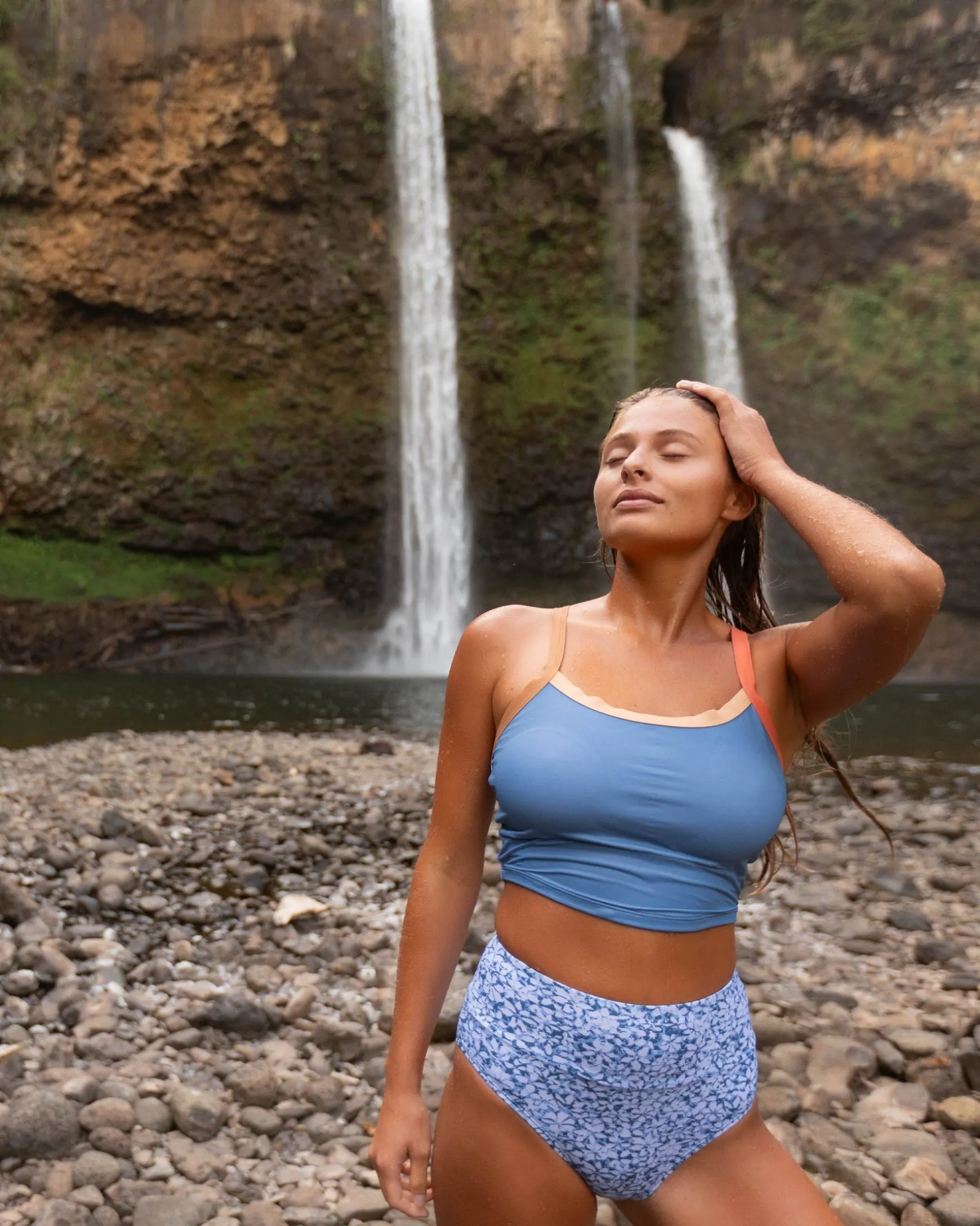 Blue Lagoon Mid Rise Bottom