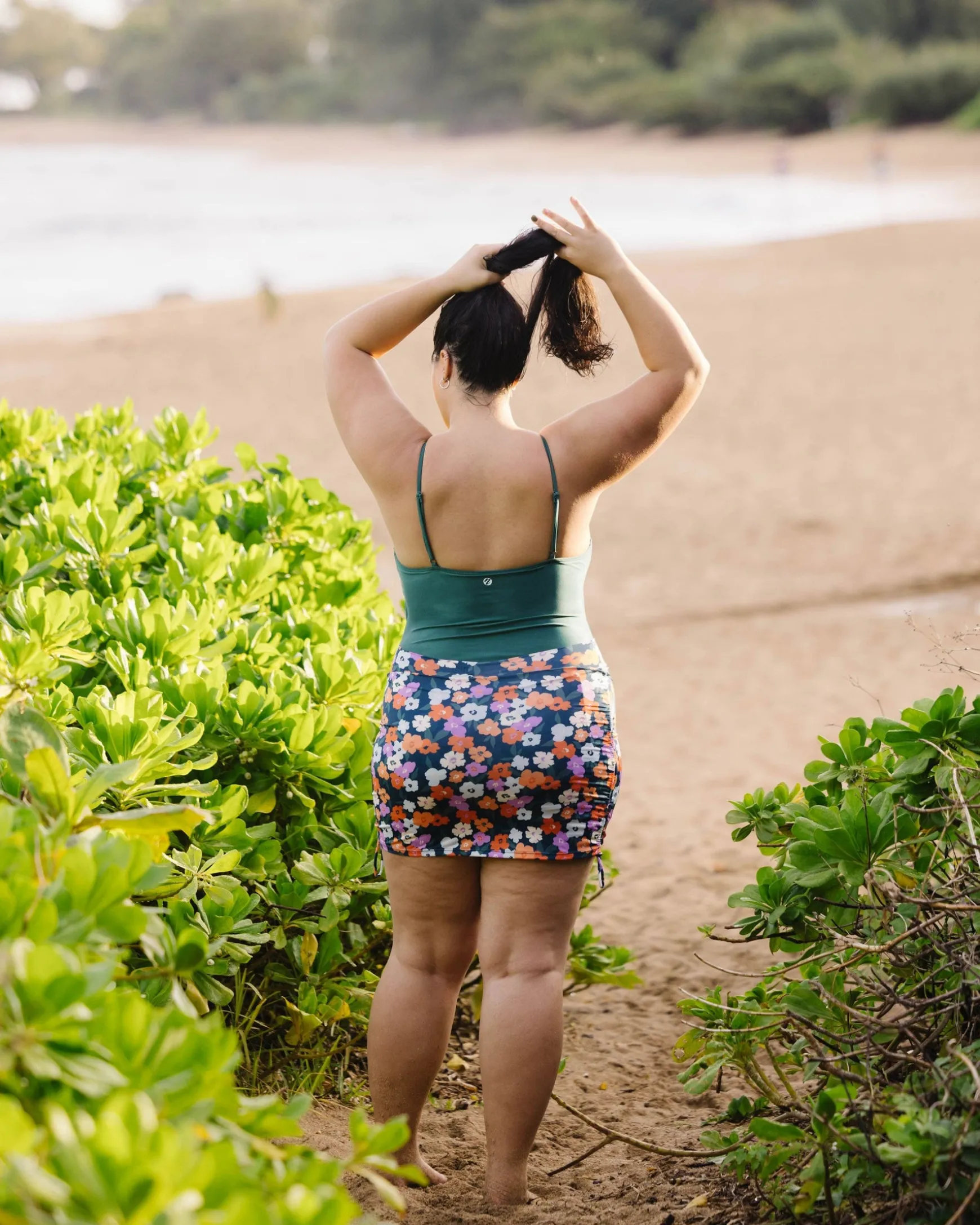 Brookside Ruched Swim Skirt