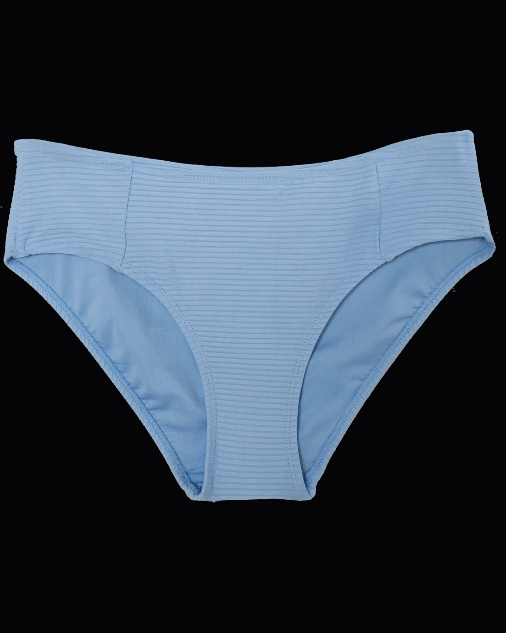 Celeste Flat Rib Classic Bikini Bottom