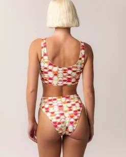 Citrus Reversible High Leg Bottom