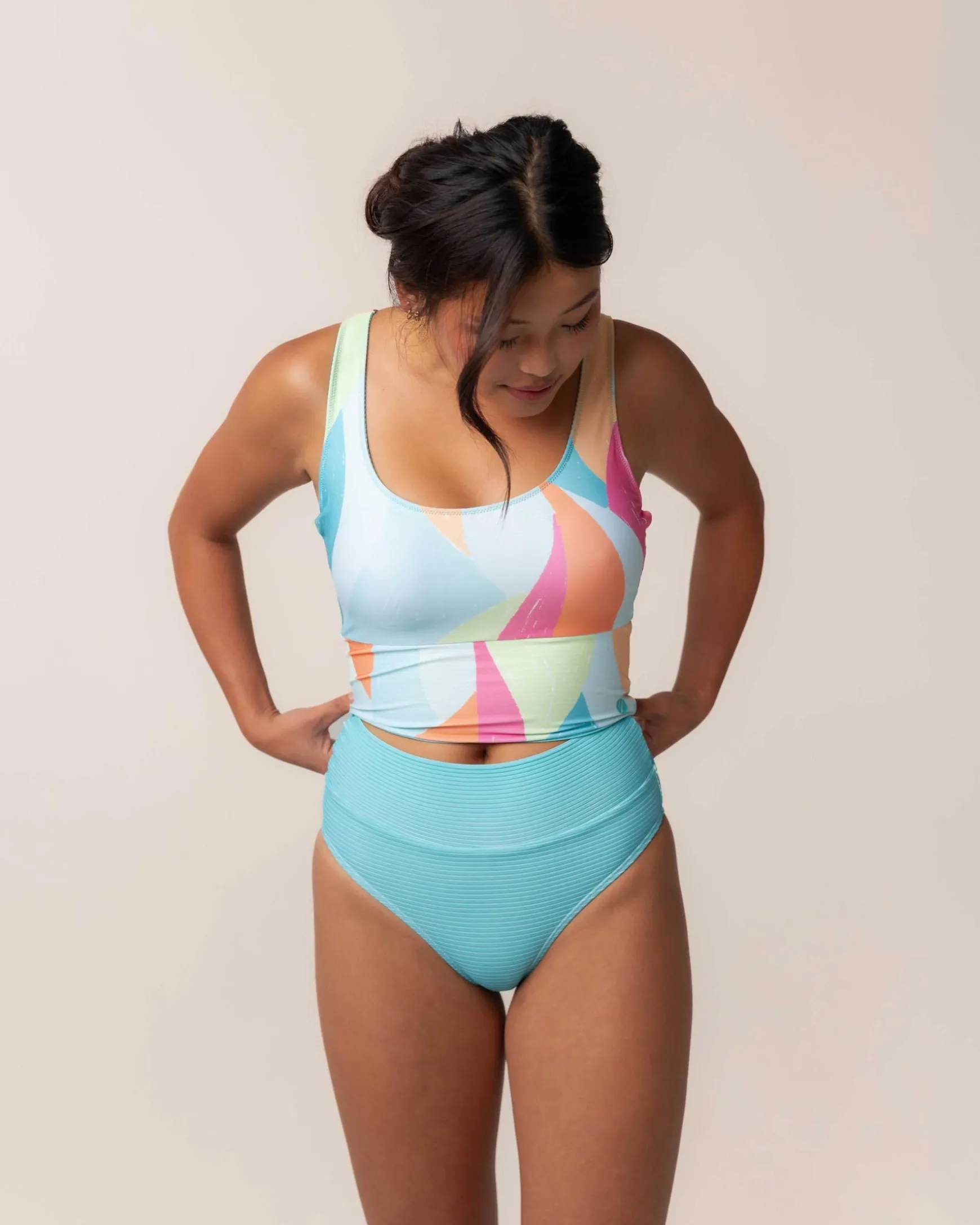 Crest 4 Way Reversible Midkini