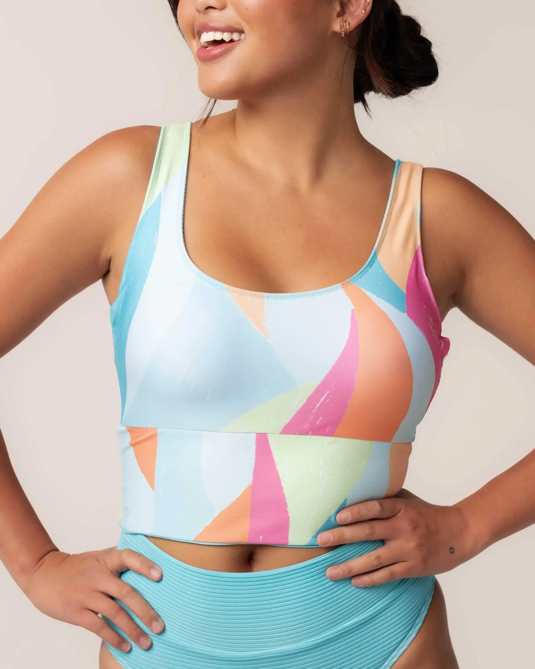 Crest 4 Way Reversible Midkini