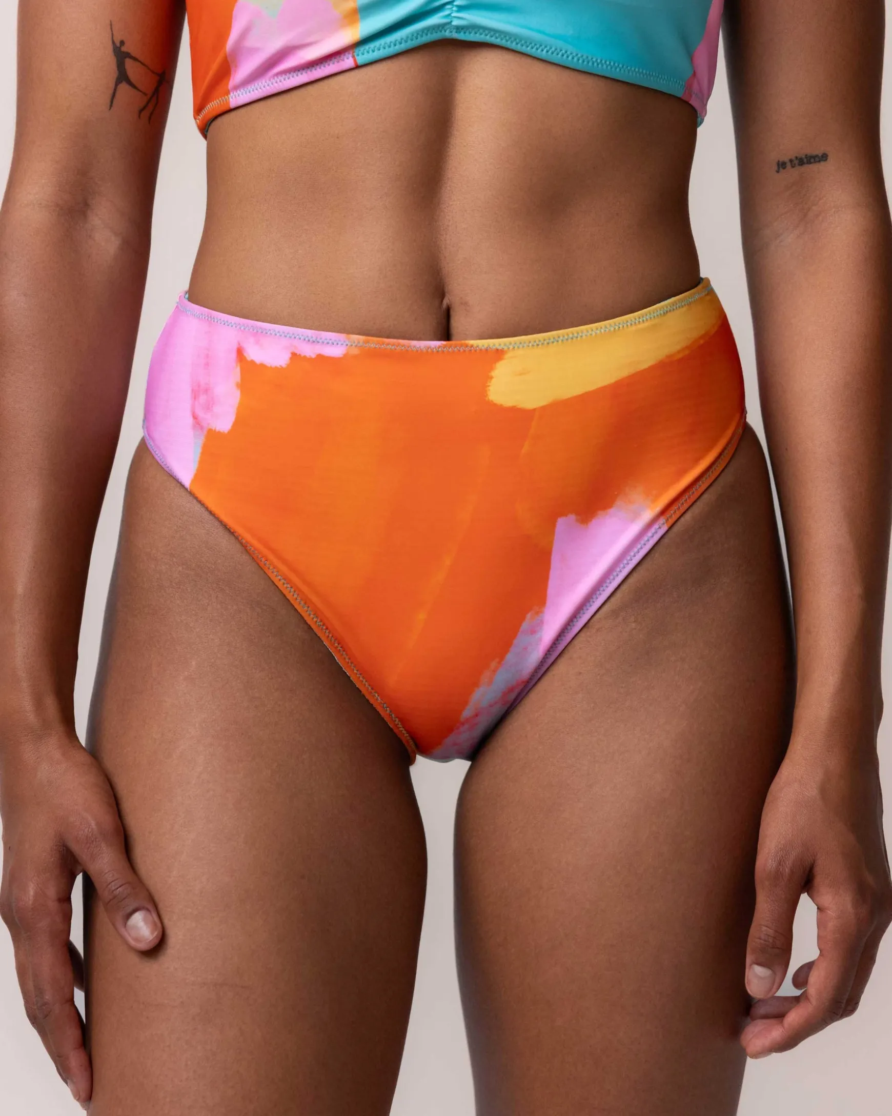 Isadora Reversible High Leg Bottom