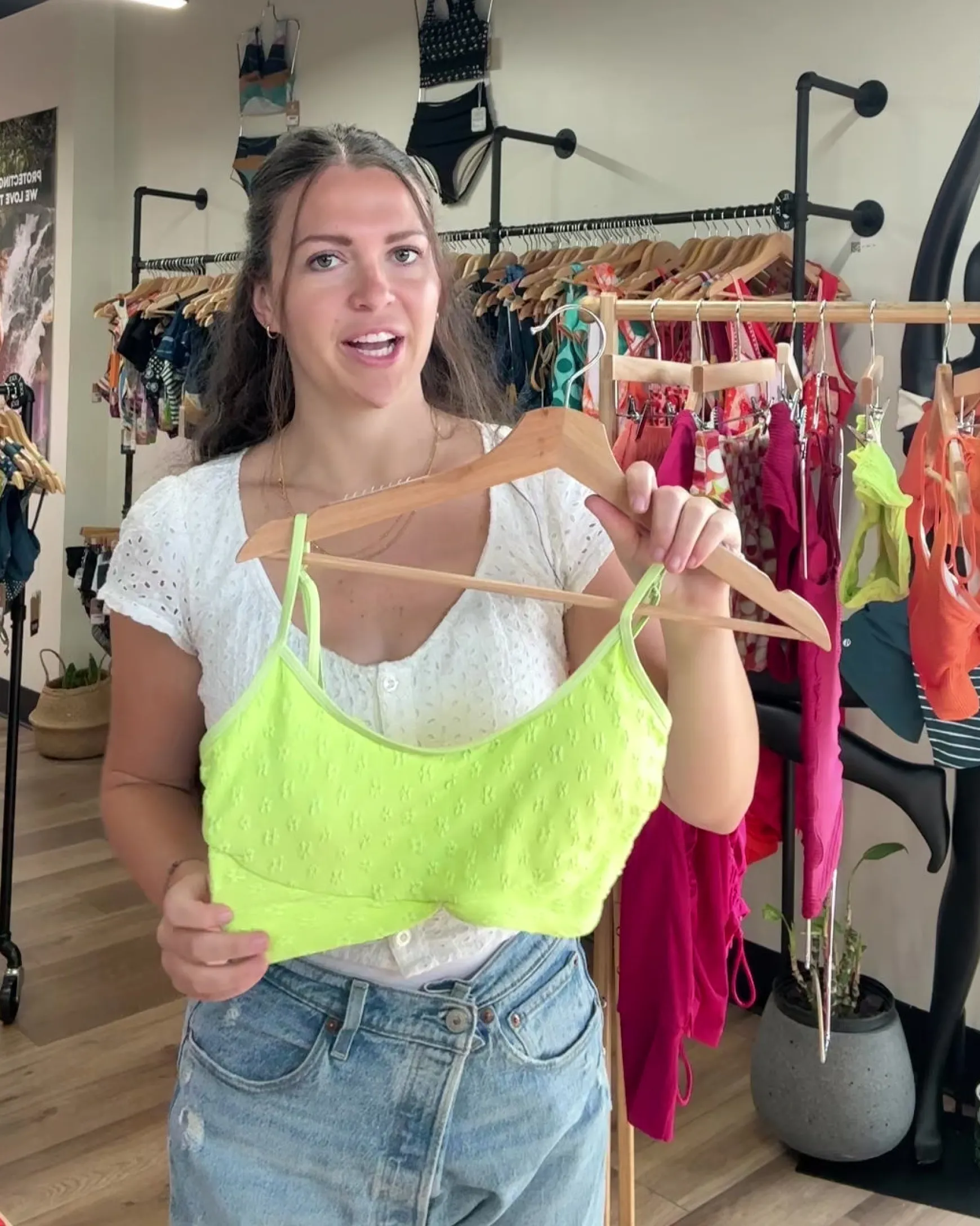 Lime Bikini Bottom