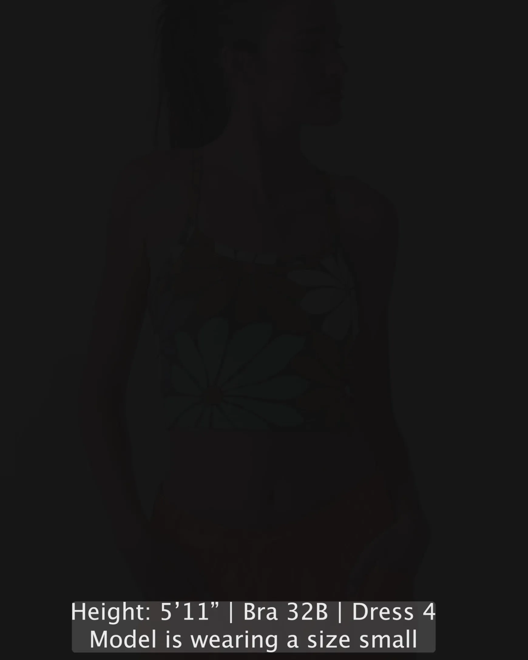 Luna Floral Longline Bra