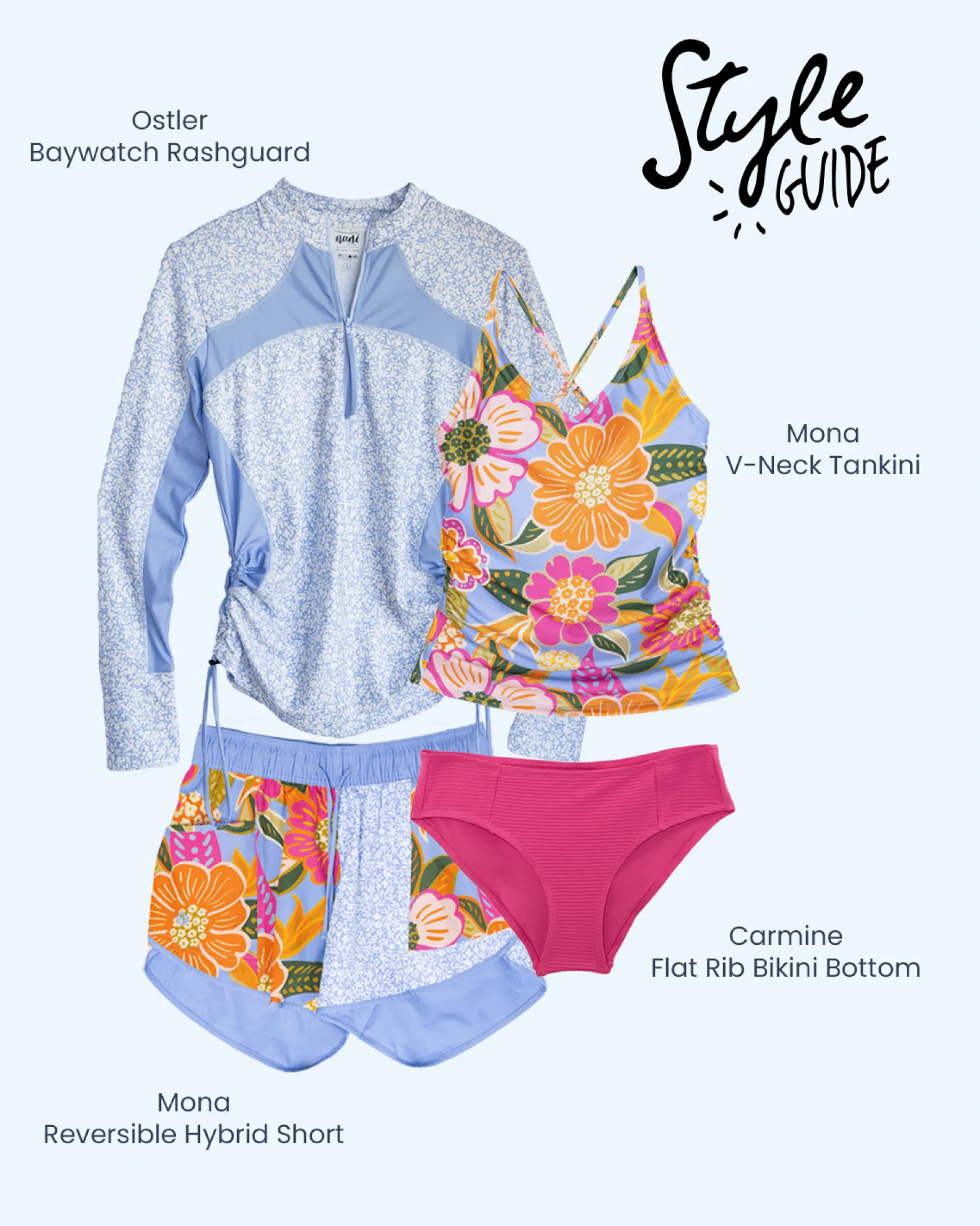 Mona V-Neck Tankini