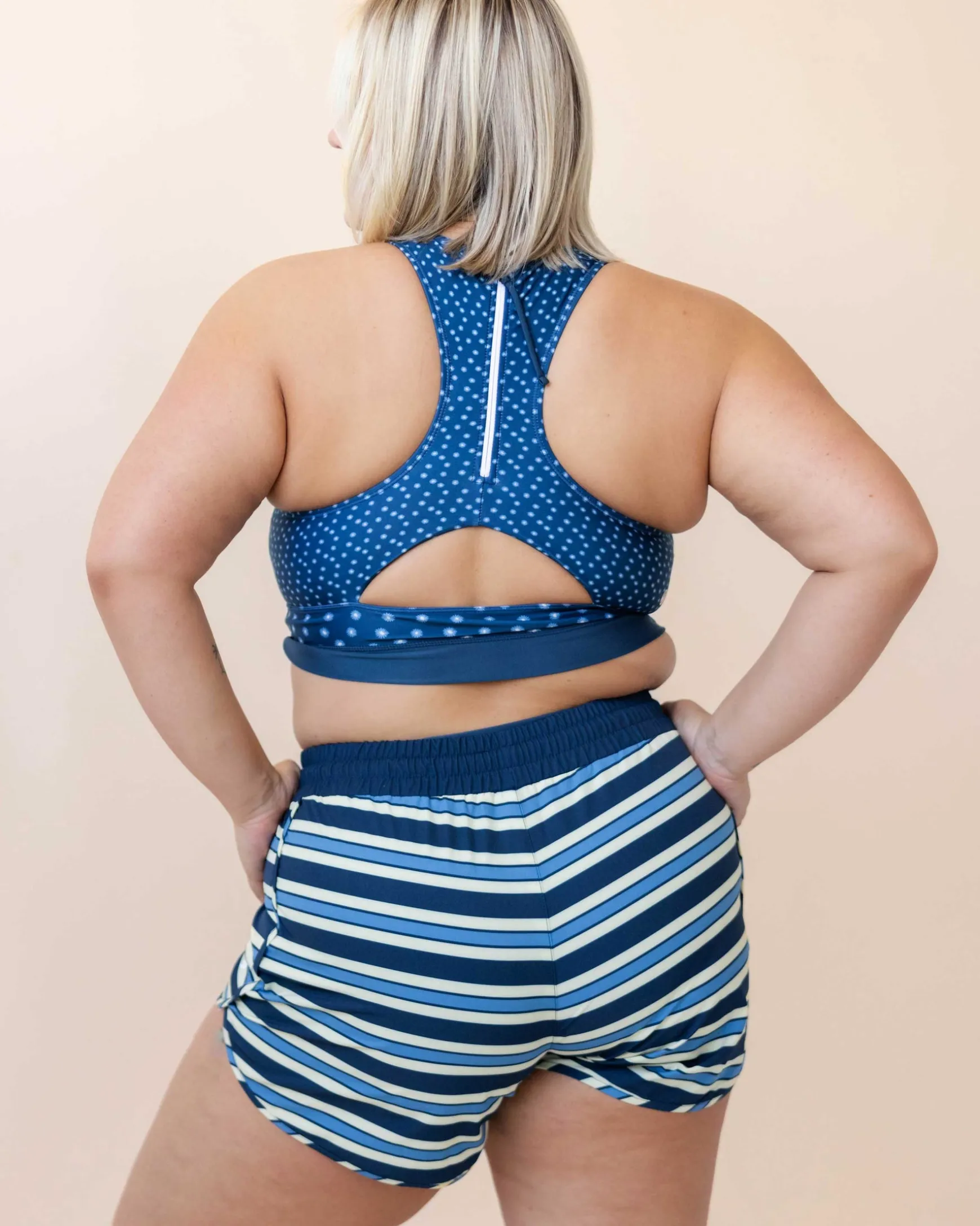 Monica Stripe Expedition Short