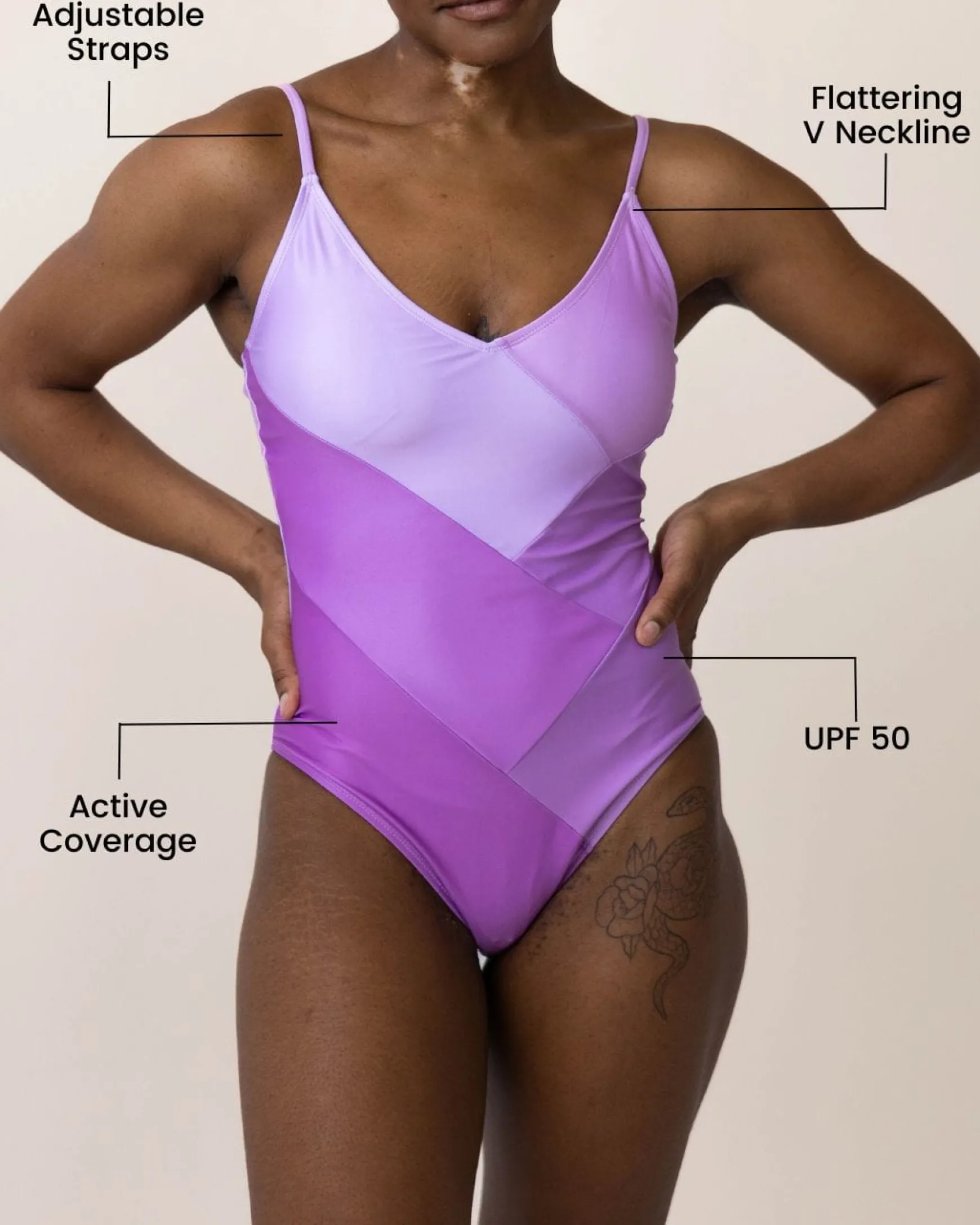 Orchid Braided One Piece