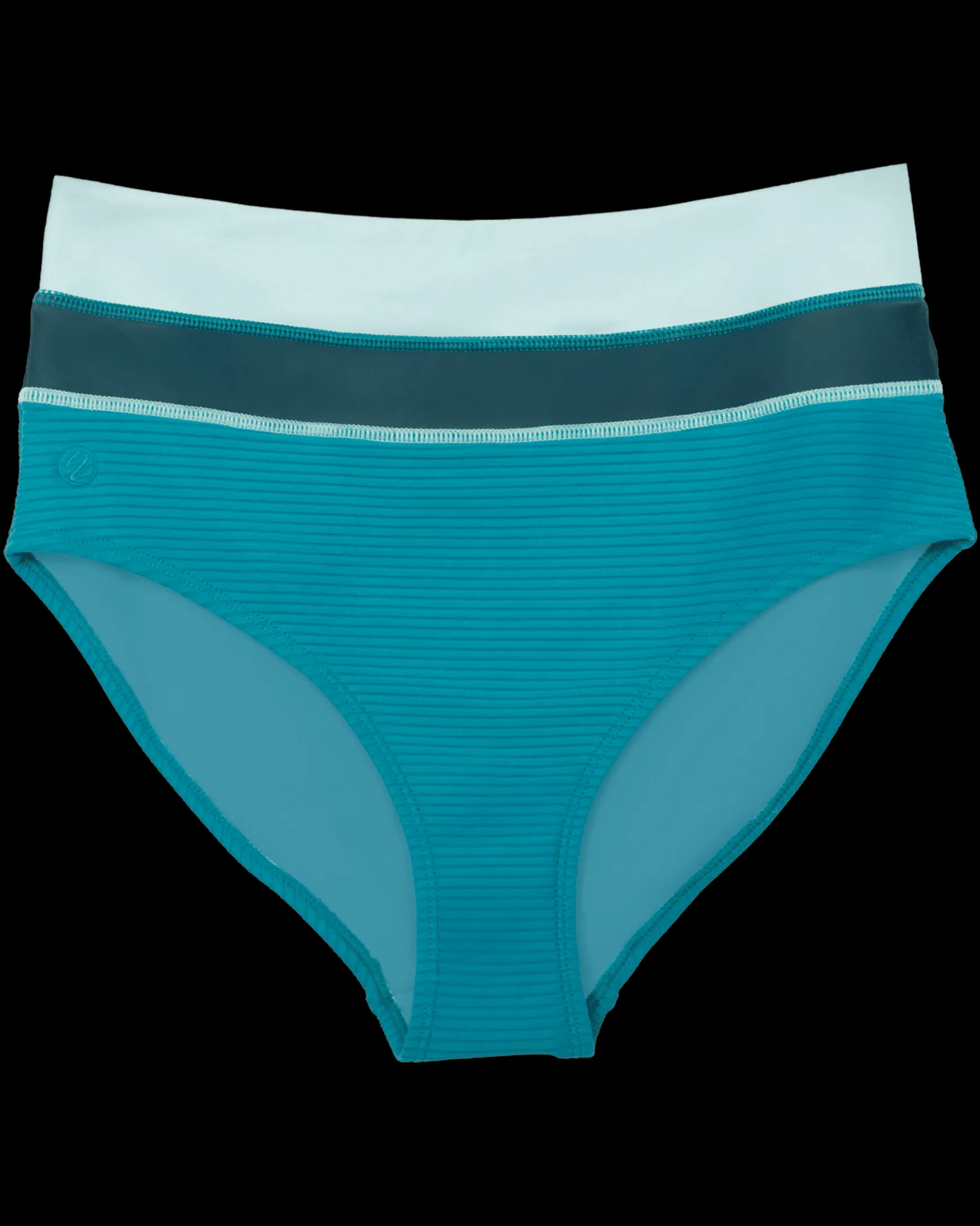 Still Water Flat Rib Colorblock Bottom