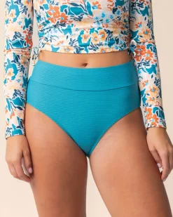 Still Water Flat Rib Mid Rise Bottom