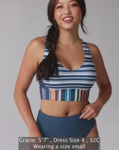 Tevy Underwire V-Neck Crop