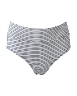 Textured Alana Block Mid Rise Bottom