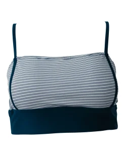 Textured Alana Surf Crop