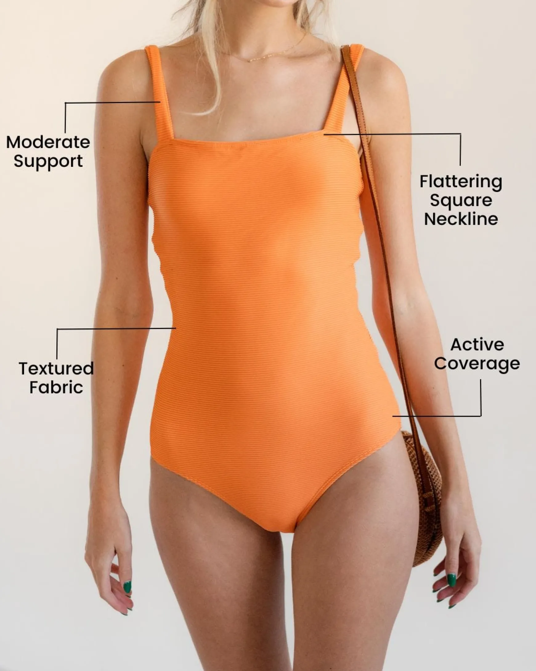 Textured Cora Sandbar One Piece