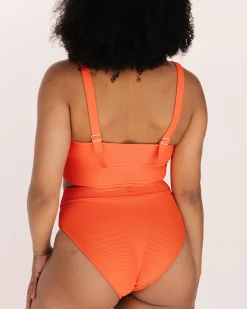 Textured Stella Mid Rise Bottom