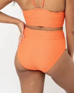 Textured Zena Mid Rise Bottom