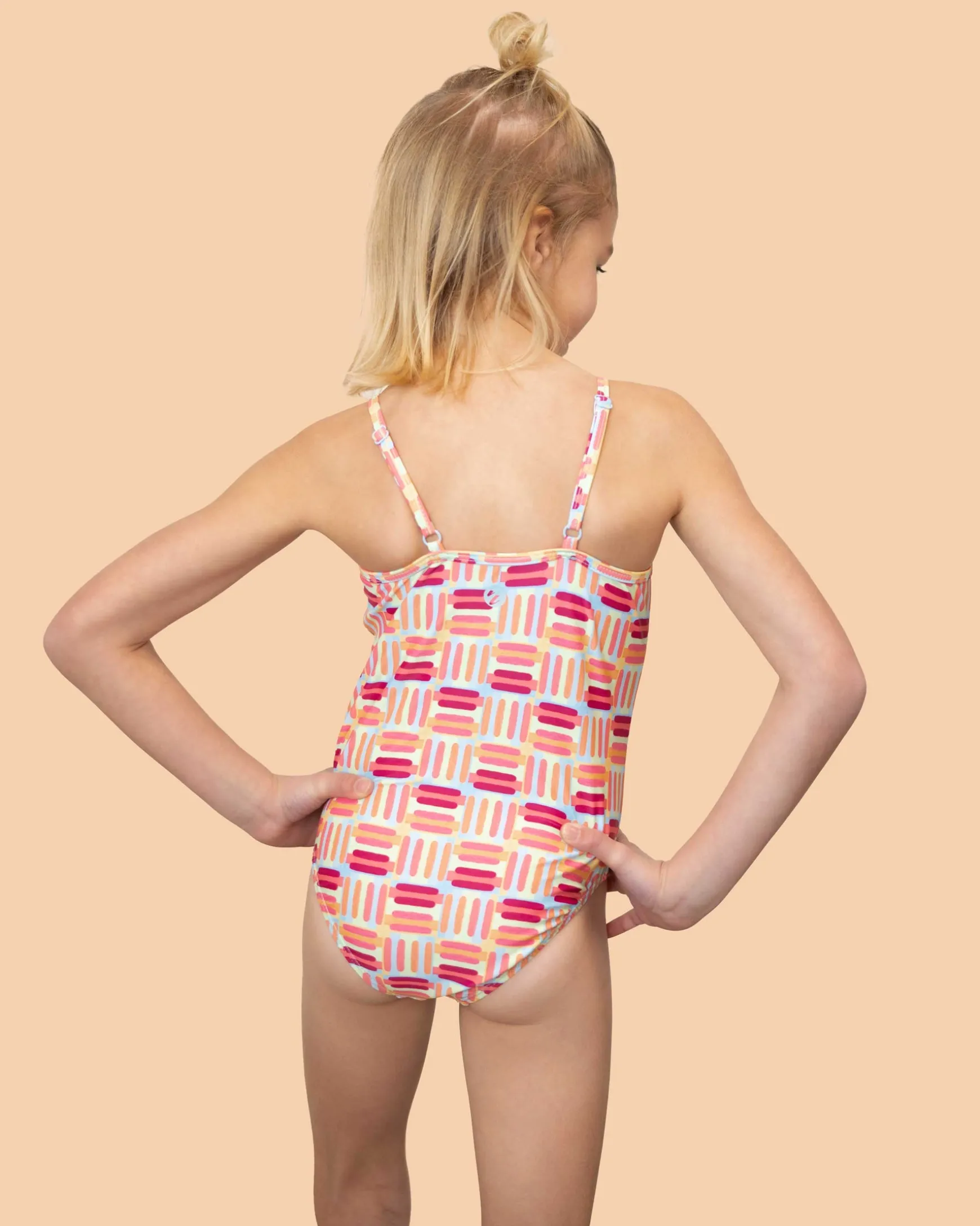 Vera Girls Skinny Strap One Piece