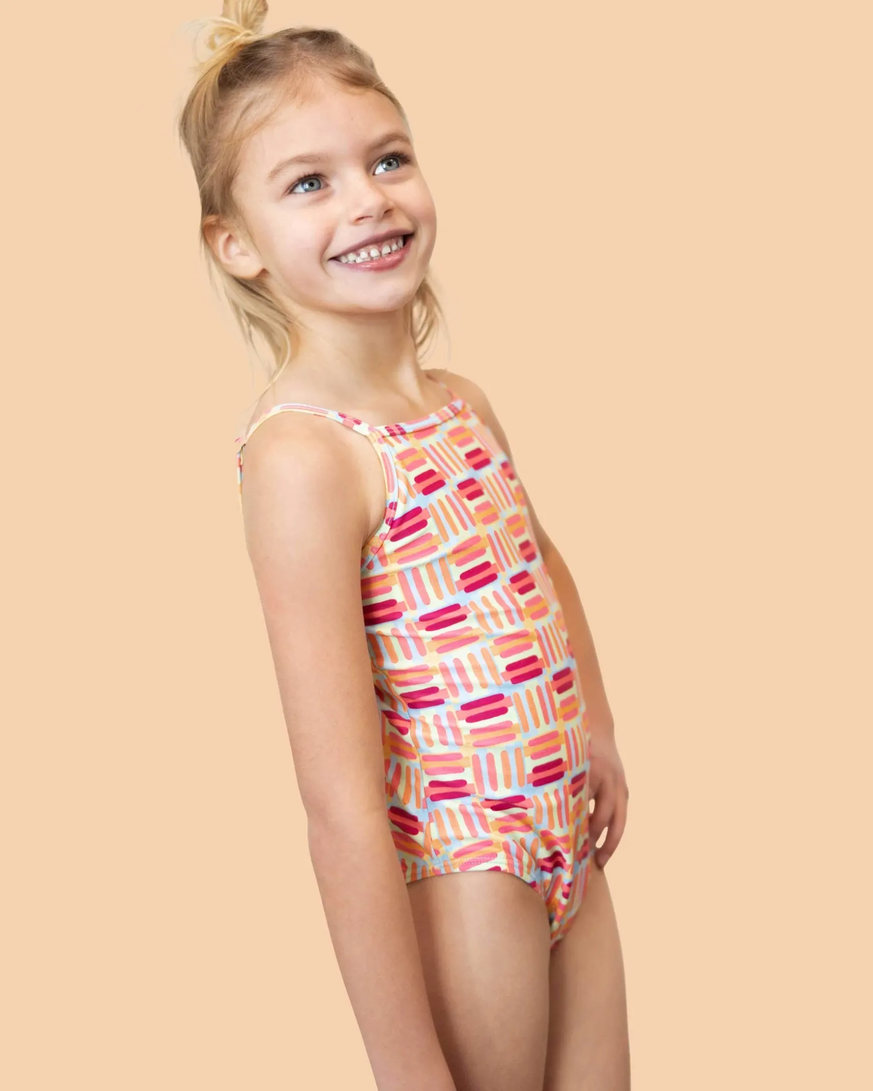 Vera Girls Skinny Strap One Piece