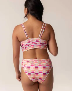 Vera High Leg Ruched Bottom