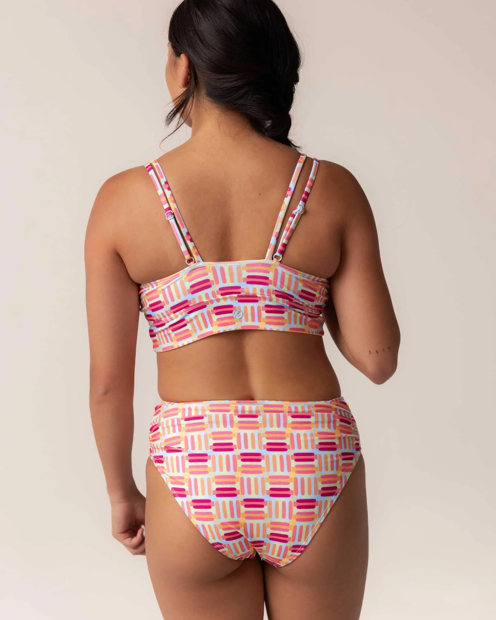 Vera High Leg Ruched Bottom