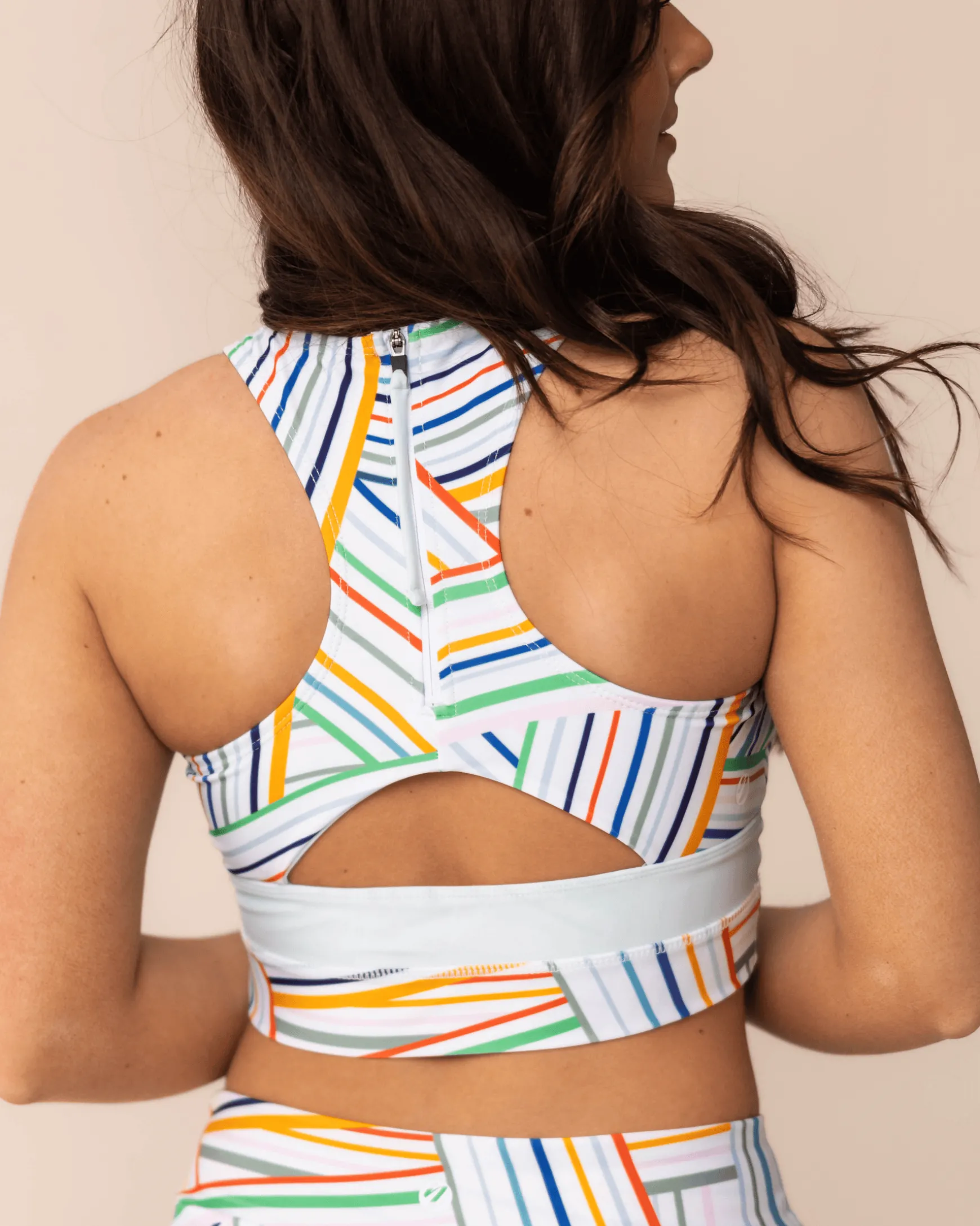 Zari Cut Back Crop