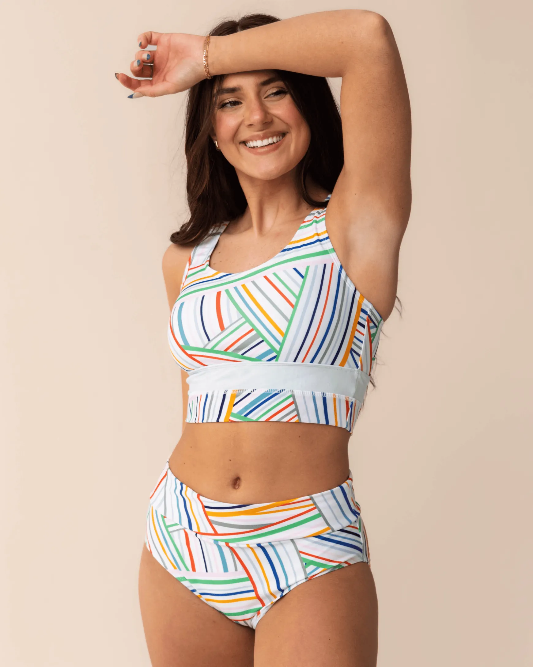 Zari Cut Back Crop